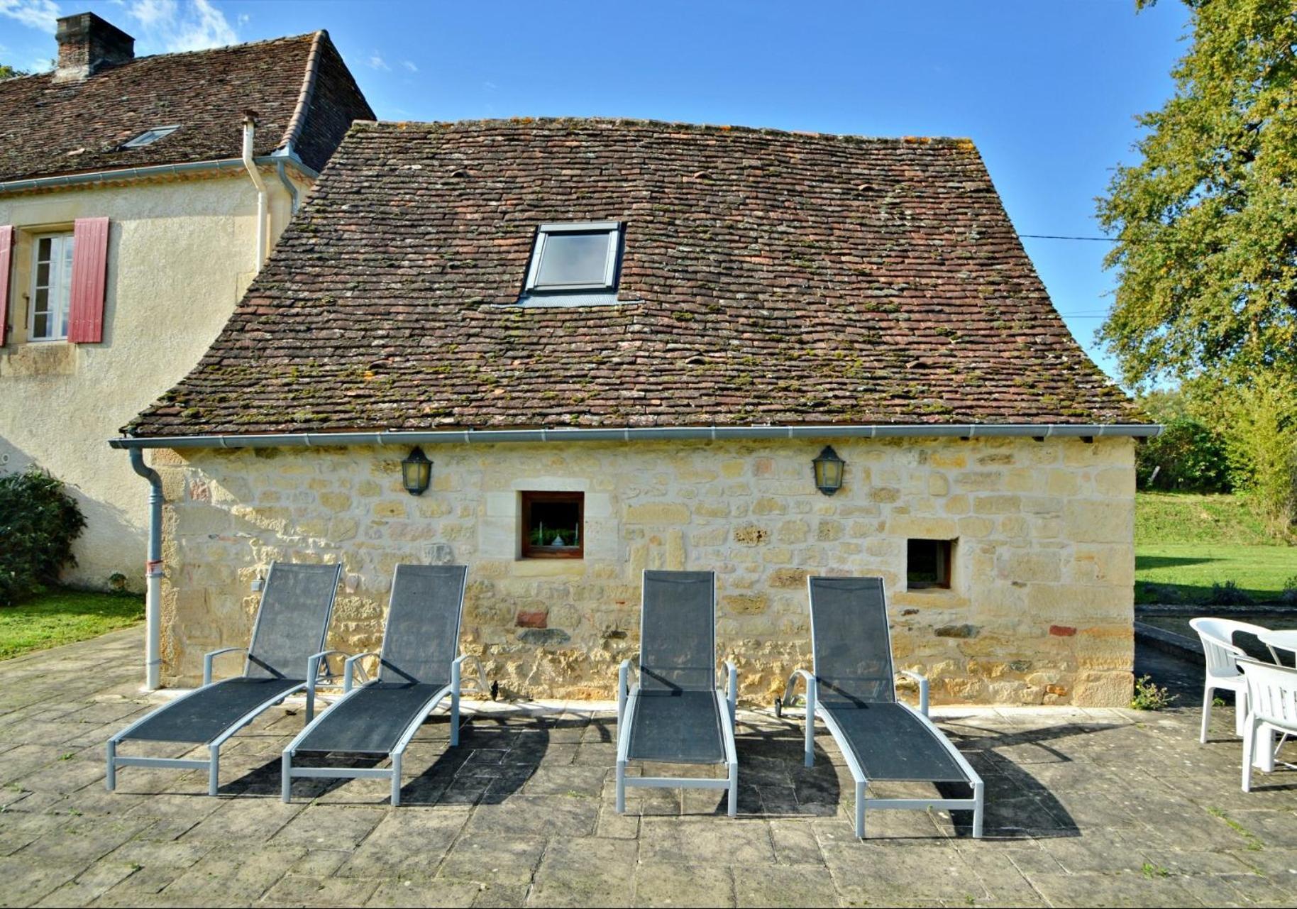 Les Maratoux Villa La Chapelle-Saint-Jean Eksteriør bilde