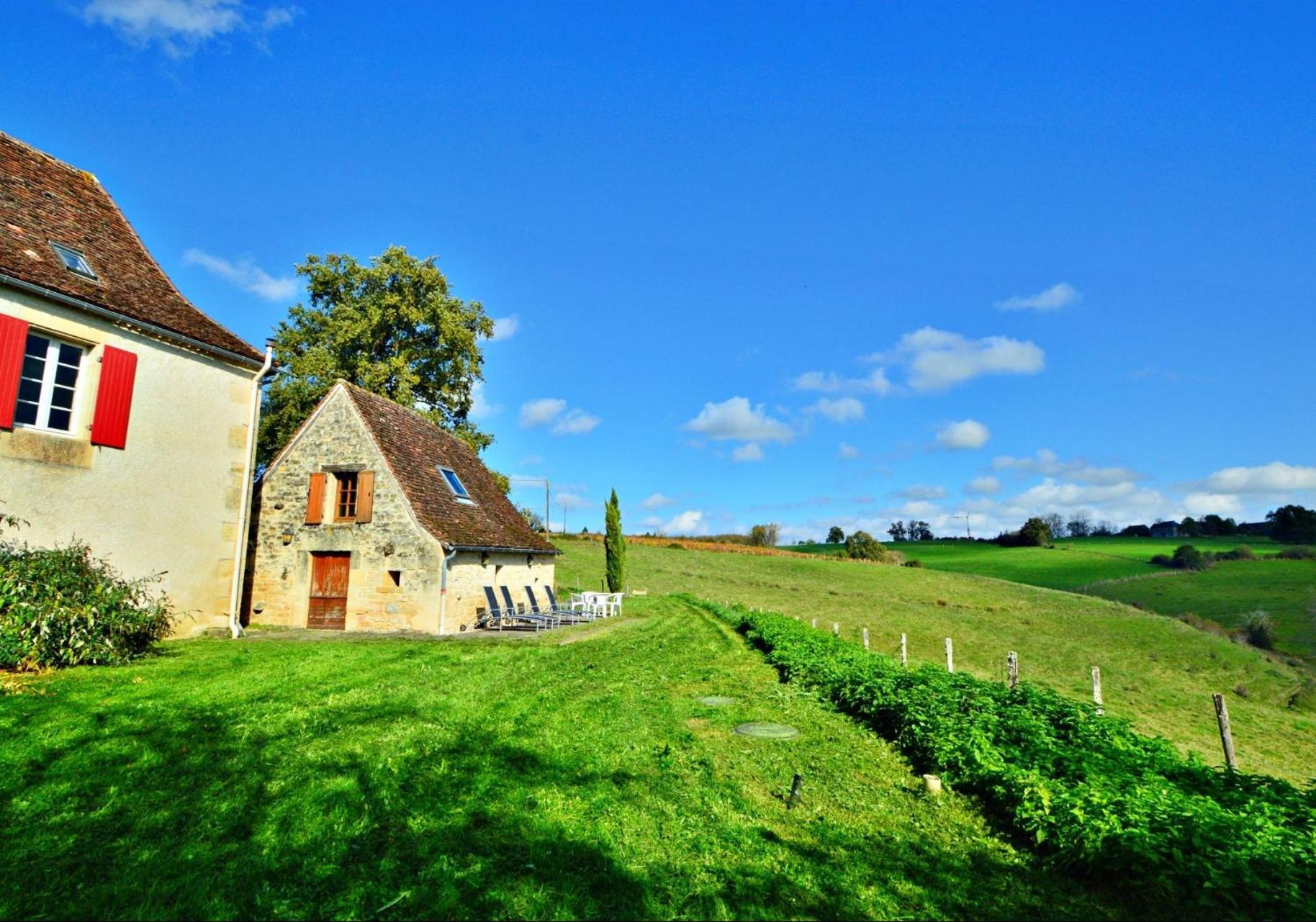 Les Maratoux Villa La Chapelle-Saint-Jean Eksteriør bilde
