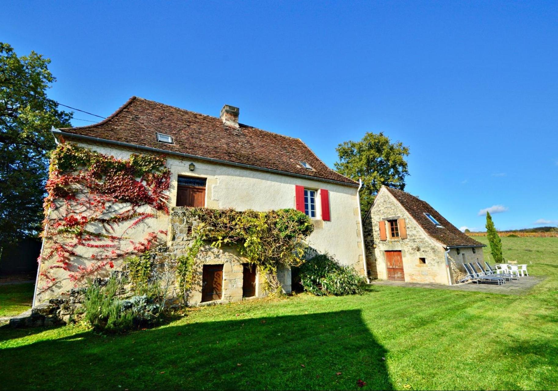 Les Maratoux Villa La Chapelle-Saint-Jean Eksteriør bilde