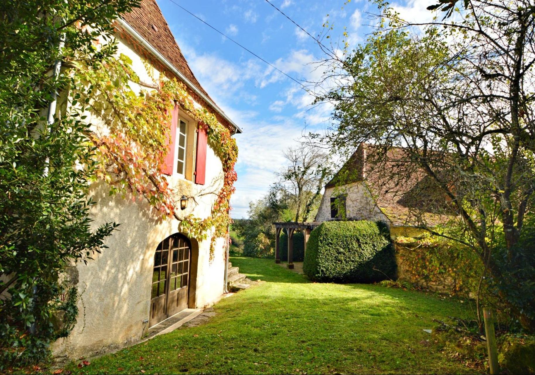 Les Maratoux Villa La Chapelle-Saint-Jean Eksteriør bilde
